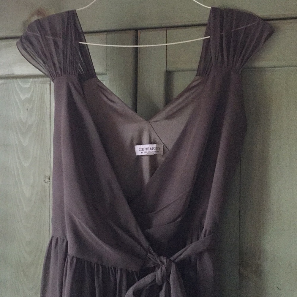 Bhldn Formal wrap dress by Joanna August